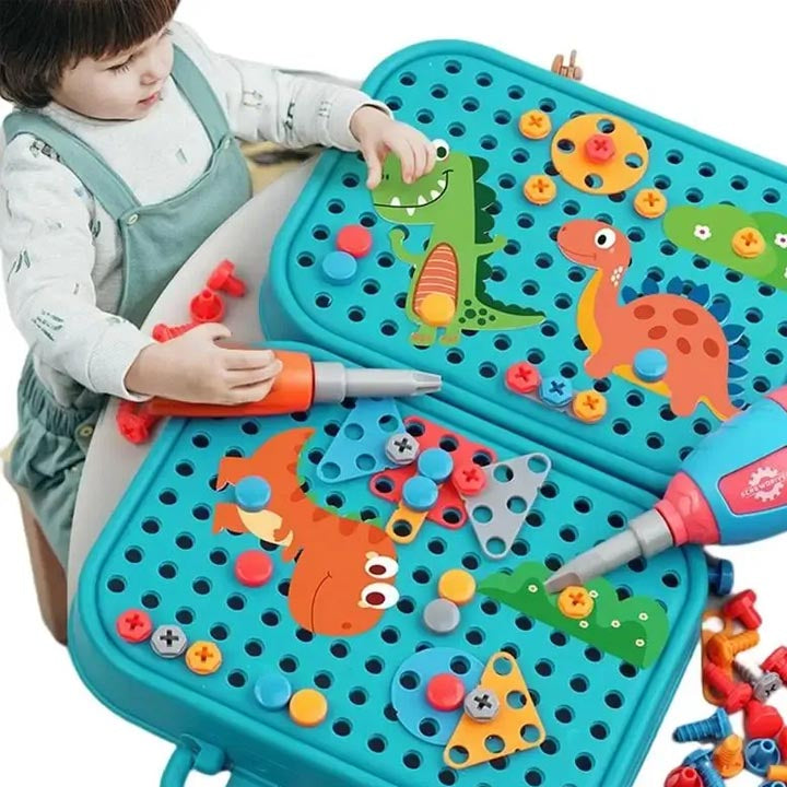Colorful Kids 3D Toolbox Set - Halri