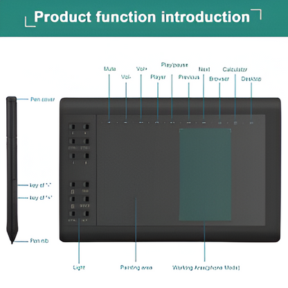 Artistic Drawing Tablet Digital Stylus Pen