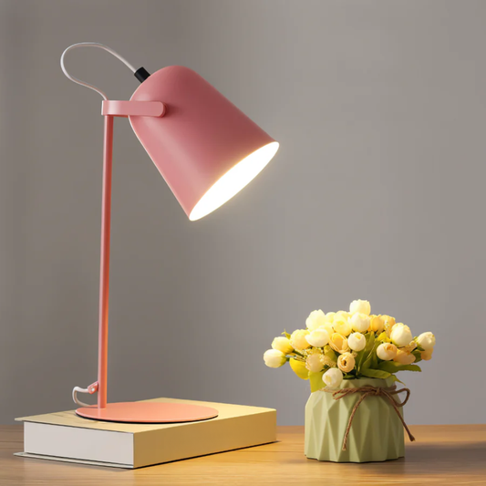 Adjustable Desk Lamp with Soft Shade - Halri