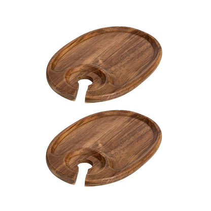 Wein- und Käse-Servierplatten-Set