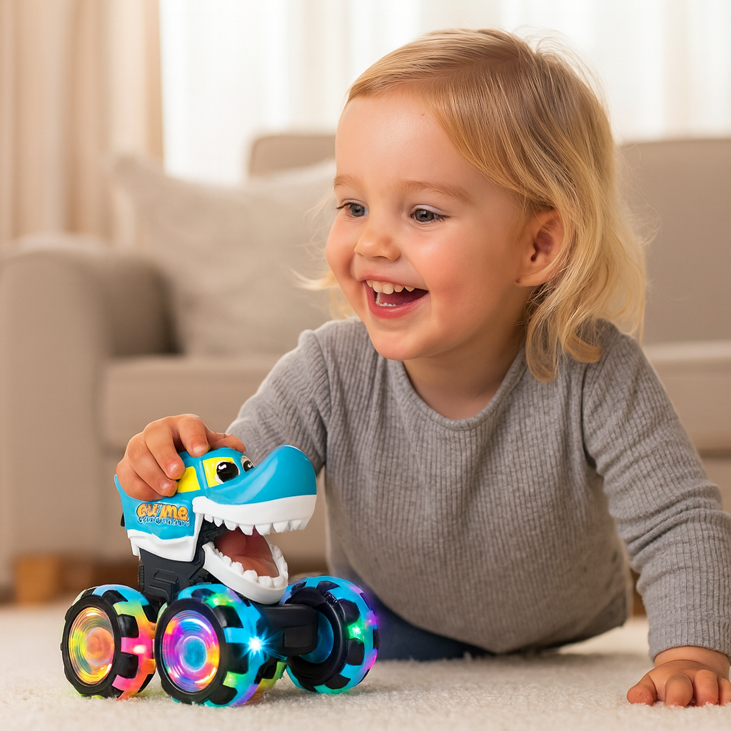 Leuchtende ferngesteuerte Monstertruck-Spielzeuge
