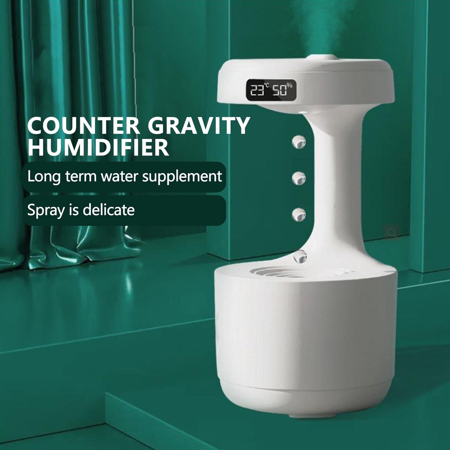 Compact Ultrasonic Cool Mist Humidifier