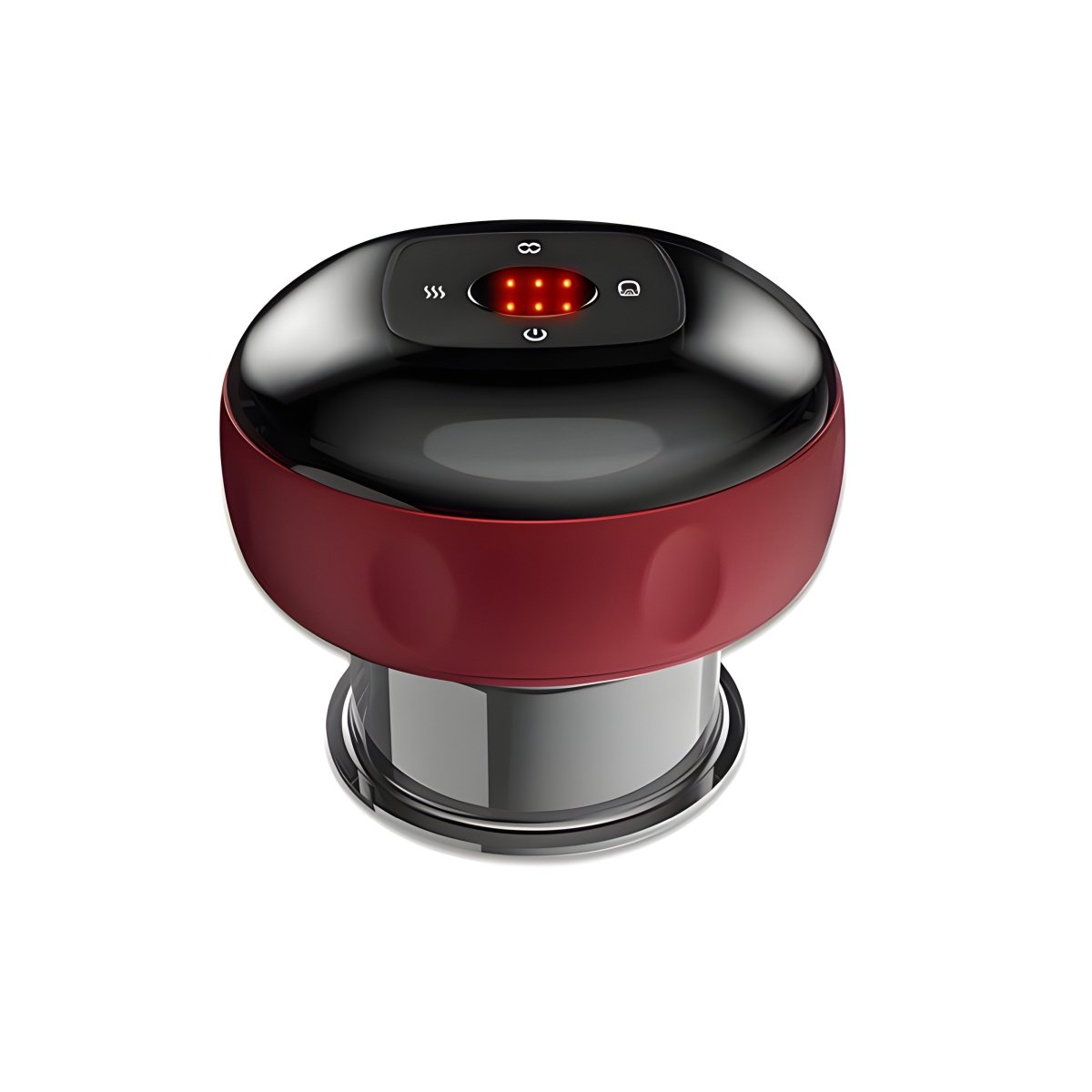 Entspannender Massagebecher mit Rotlichttherapie