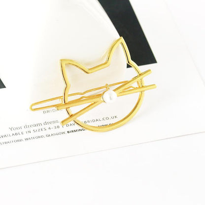 Adorable Cat Hair Barrettes - Halri