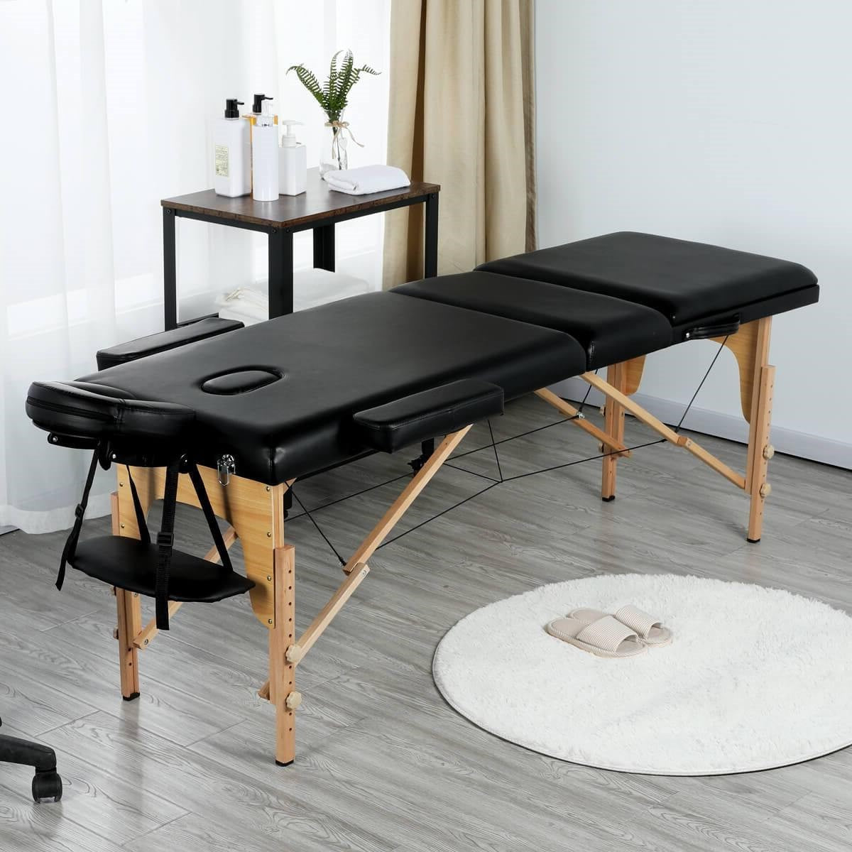 Heavy Duty 84 Long 3 Fold Massage Therapy Table Bed