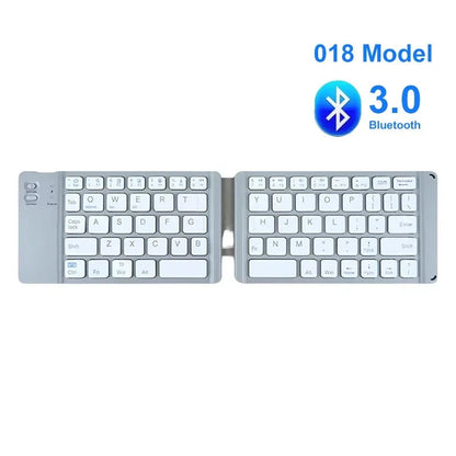 Kompakte, faltbare kabellose Bluetooth-Tastatur