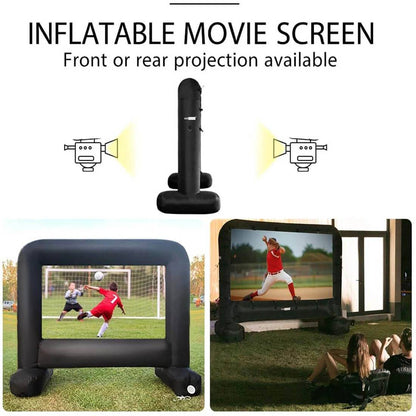 Portable Backyard Movie Projector Screen