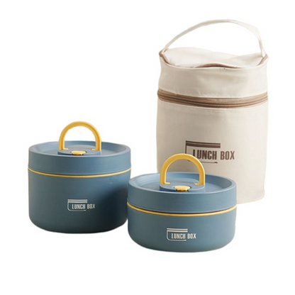 Heat Insulated Food Container with Free Lunch Bag