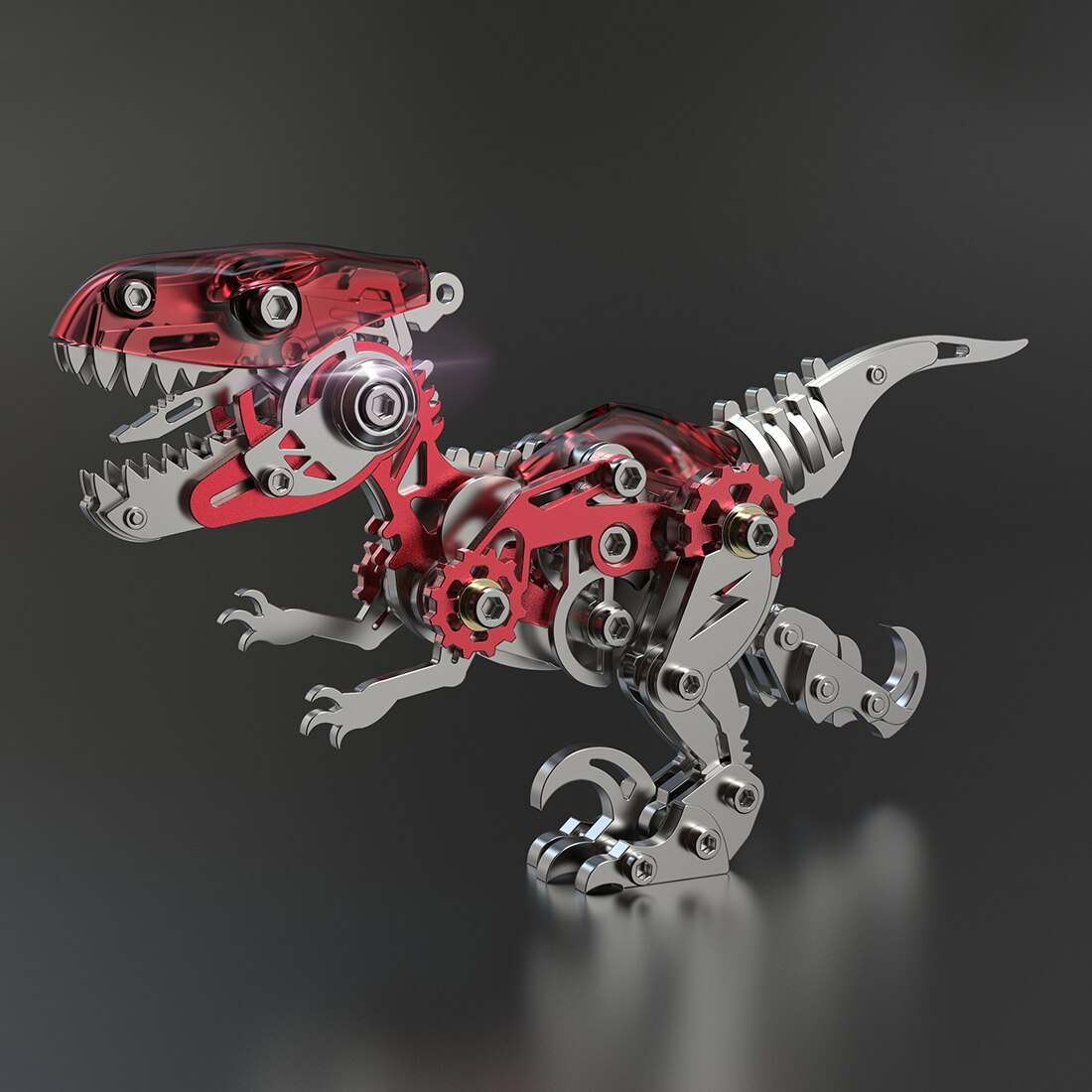 Lustiges 3D-Dino-Puzzle zum Selberbauen