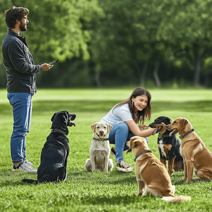 Advanced 300m Rechargeable Dog Training Collar with Remote
