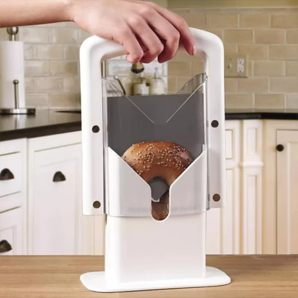 Easy Grip Bagel Cutter for All Size Bagels - Halri