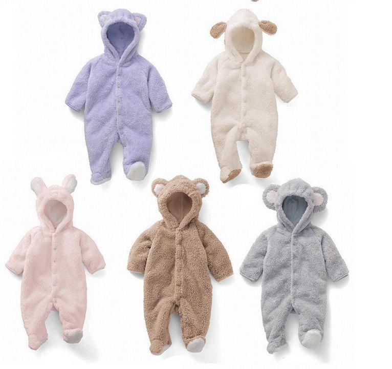 Adorable Infant Bodysuit Bear Print - Halri
