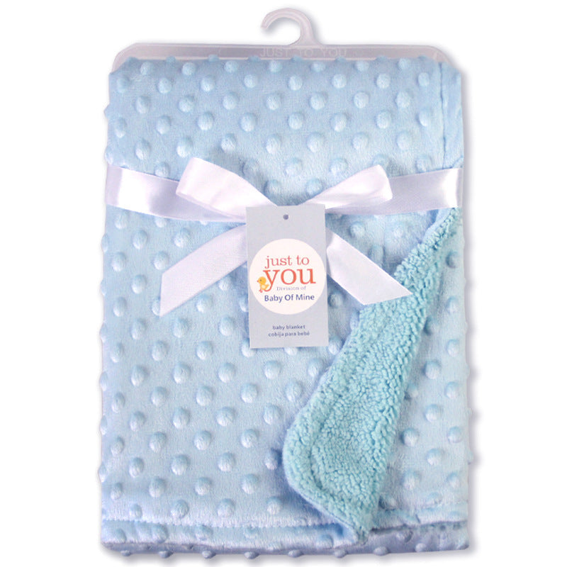 Kuschelige Babydecke | Plüschweiche Kuscheldecke 