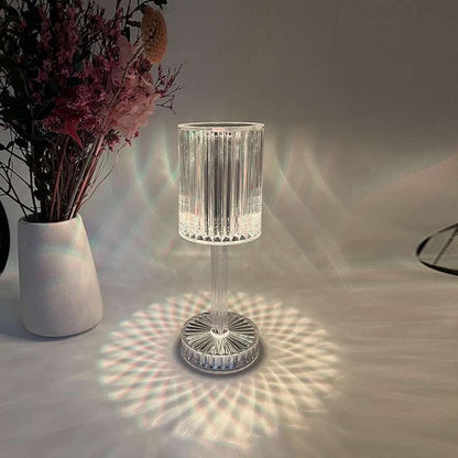 Romantische Nachttischlampe mit warmem Licht