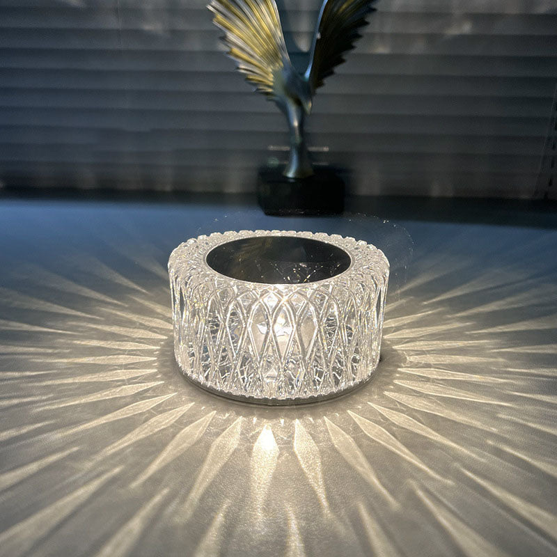 Romantische Nachttischlampe mit warmem Licht
