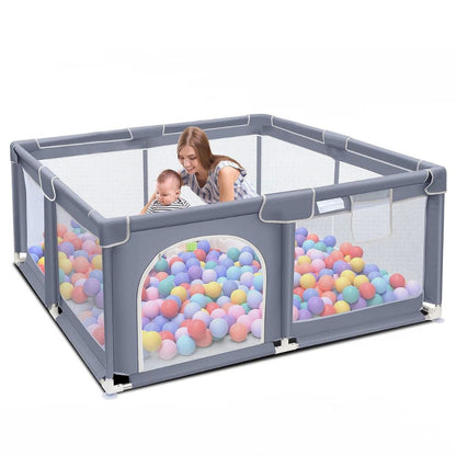 Spacious Foldable Baby Play Yard Pen - Halri