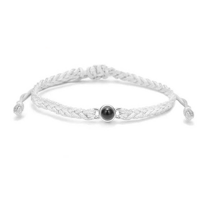 Personalisiertes Armband mit Fotoanhänger