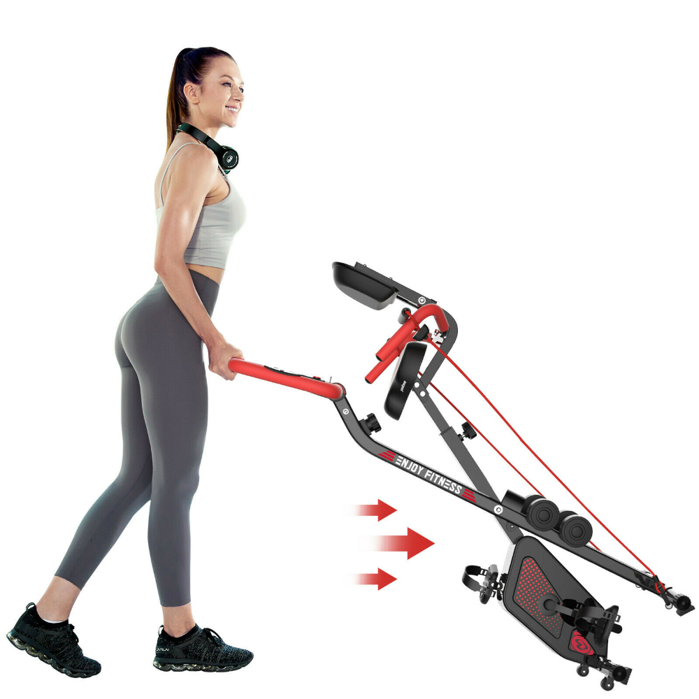 Compact Folding Recumbent Exercise Cycle Bike