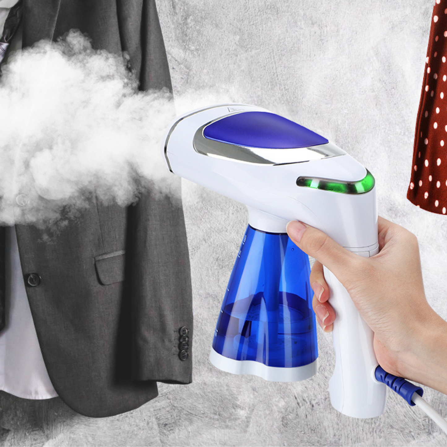 Compact Travel Fabric Steamer Iron - Halri