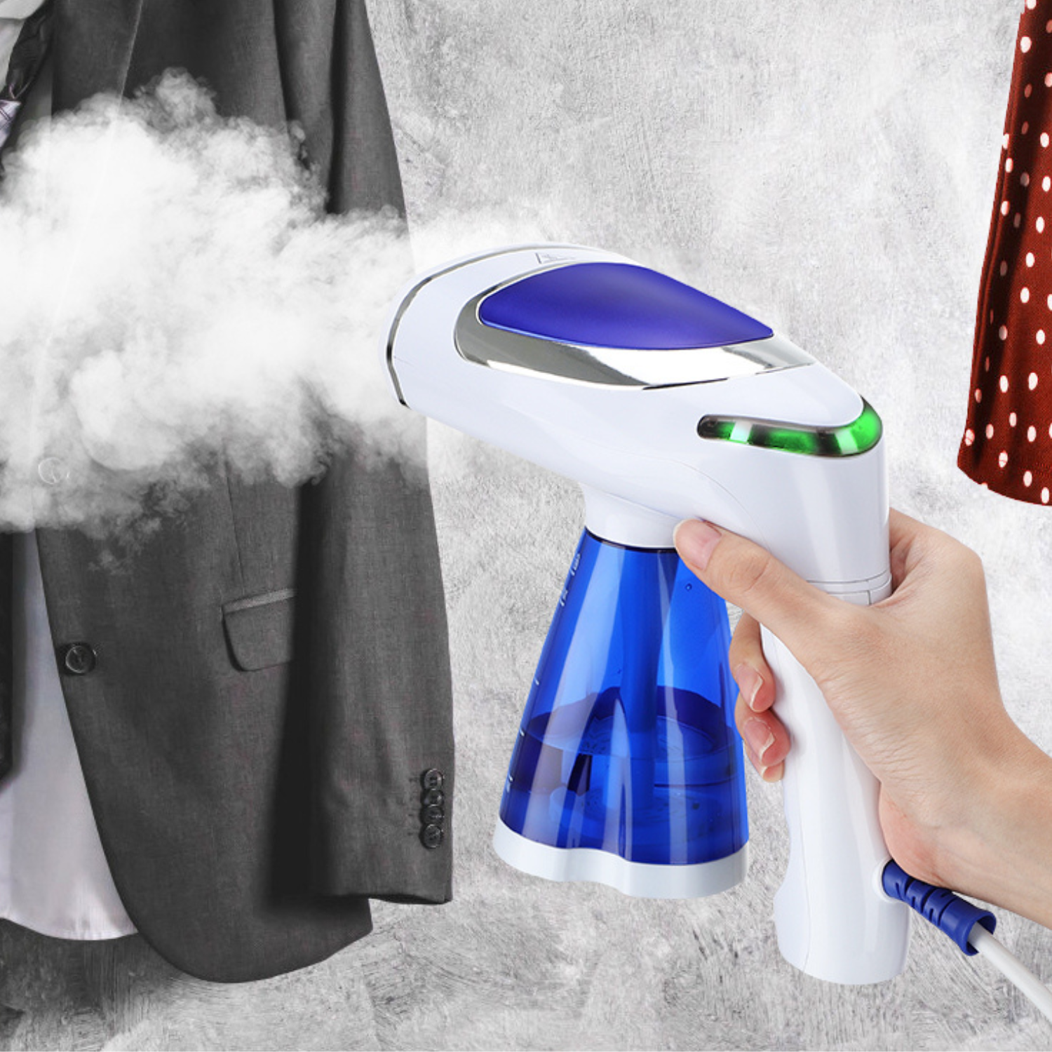 Compact Travel Fabric Steamer Iron - Halri