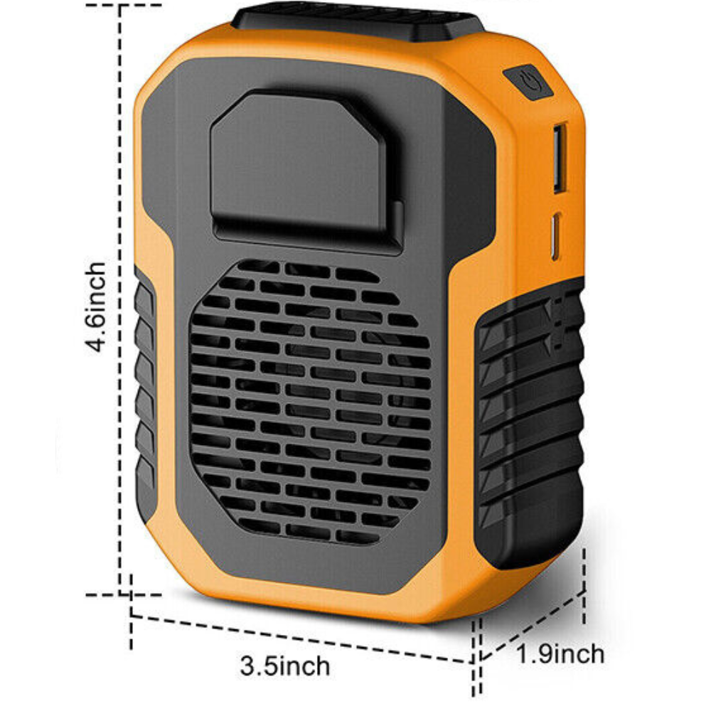 Compact Personal Neck Cooling Waist Fan