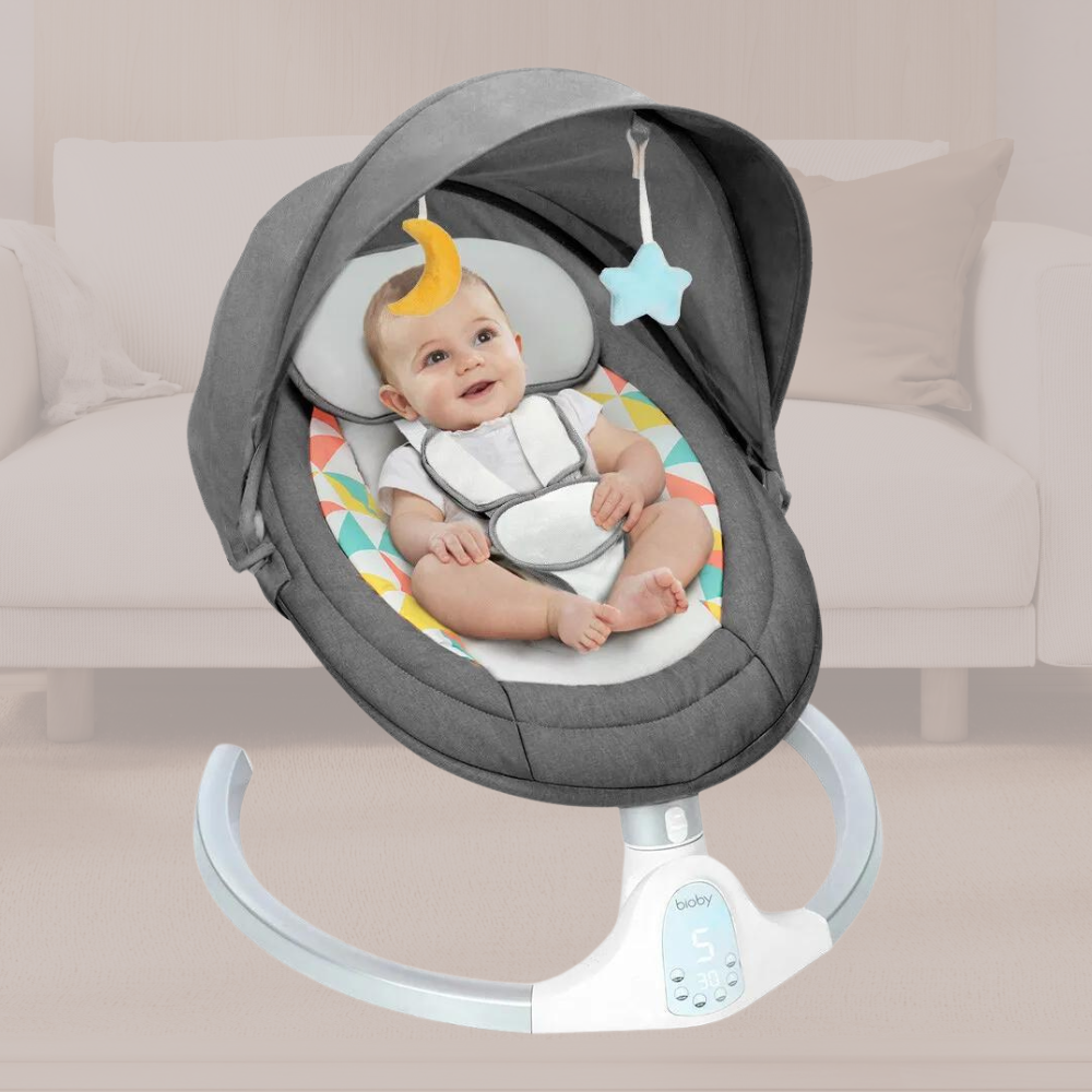 Deluxe Baby Rocker And Swing Set - Halri