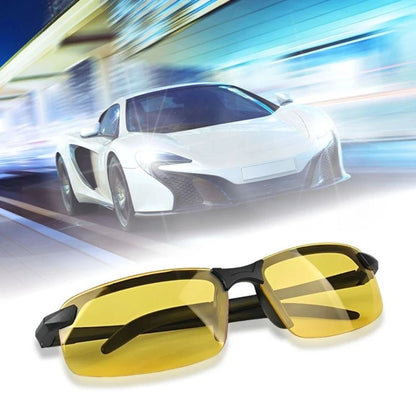Clear Vision Anti Glare Driving Glasses for Night Time