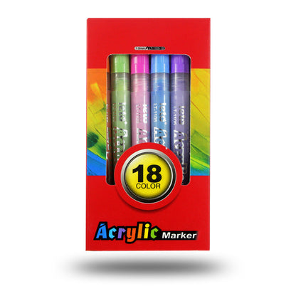 Lebendige Acrylfarbmarker