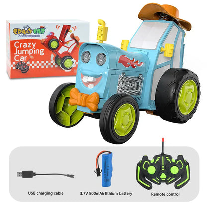 Turbobetriebenes ferngesteuertes Sprungauto