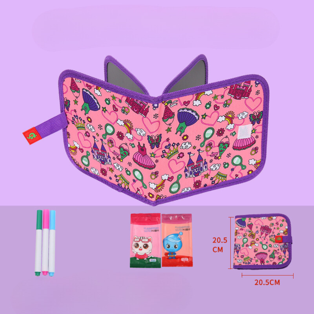 Waschbares Aktivitätsbuch für Kinder