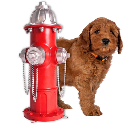 Life-Like Dog Fire Hydrant Garden Decoration - Halri