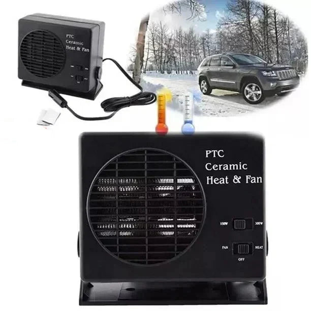 Portable 12V Auto Heater Fan