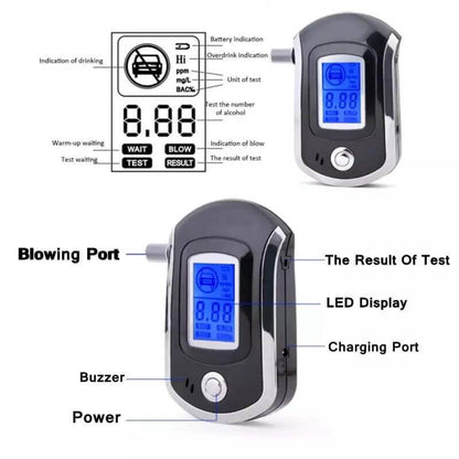 Accurate Personal Alcohol Breath Tester Device