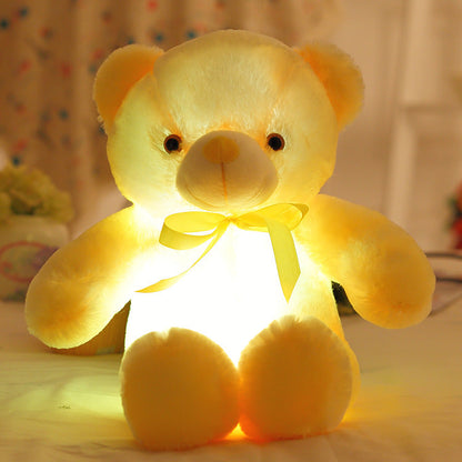 Helles LED-Teddybär-Plüschtier