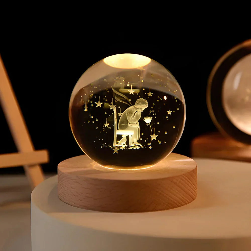 Colorful Galaxy Night Lamp LED Globe Light