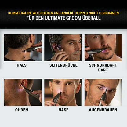 Accurate Nose Ear Eyebrow Trimmer Grooming Kit
