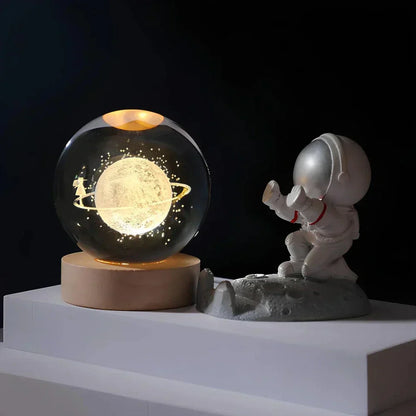 Wunderschöne 3D-Kristallkugel-Dekoration
