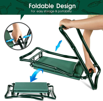 Comfortable Folding Kneeler Seat Cushion