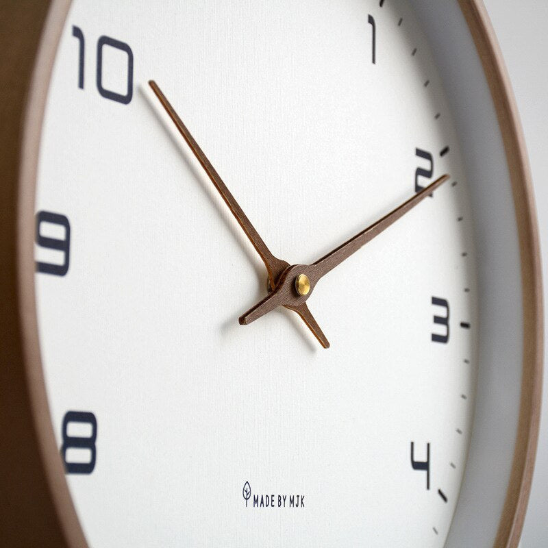 Natural Wood Wall Clock