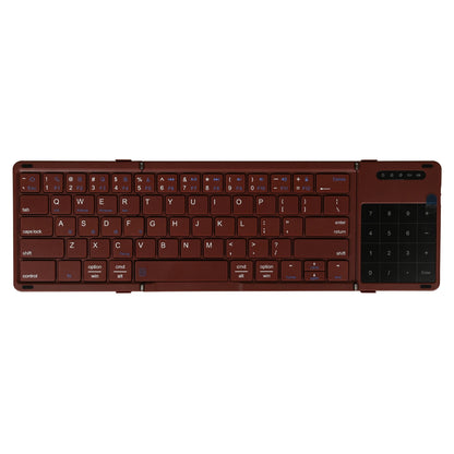 Kompakte, faltbare kabellose Bluetooth-Tastatur