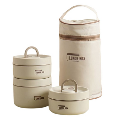 Heat Insulated Food Container with Free Lunch Bag