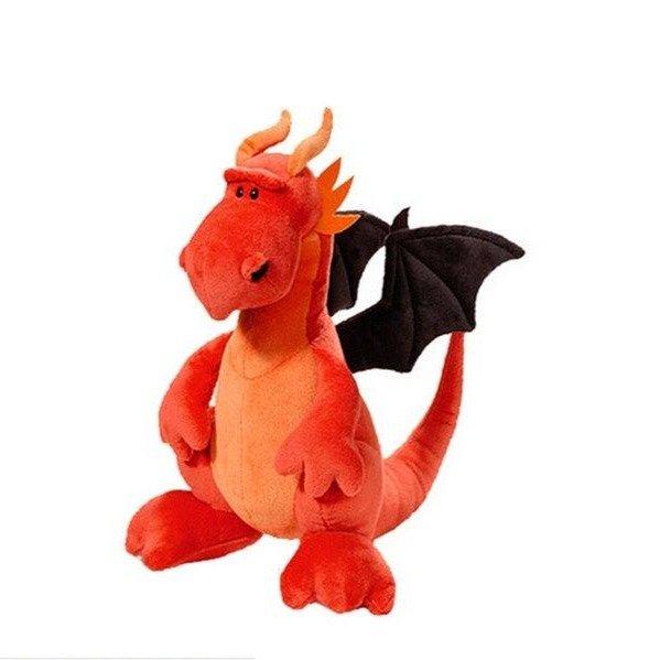 Kuscheliges Drachenplüschtier mit Flügeln