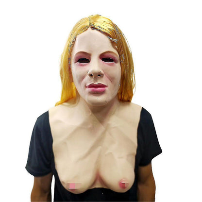 Realistische Latexmaske für Cosplay-Make-up 