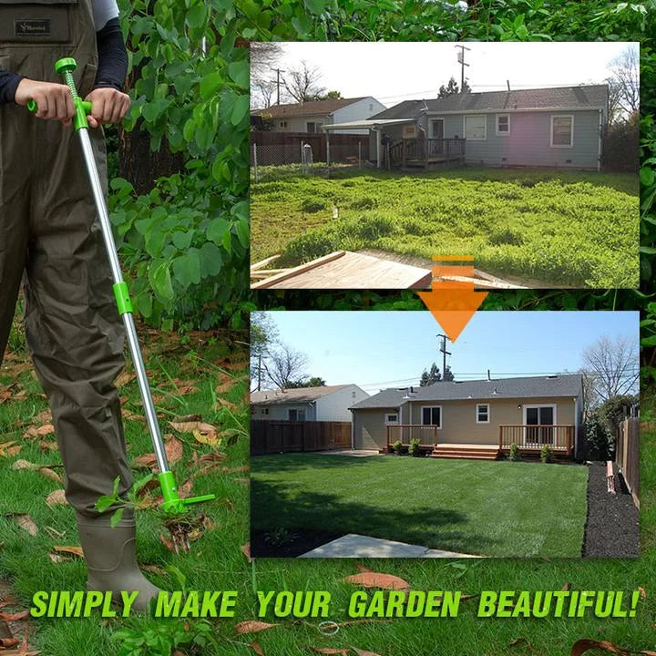 Ergonomic Garden Weed Removal Tool