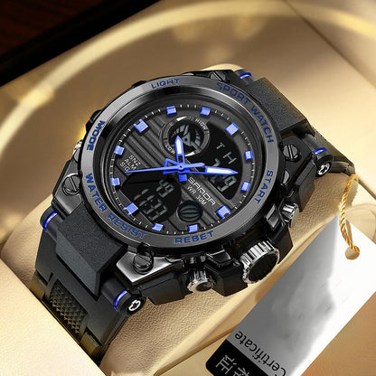 Wasserdichte Sport-LED-Armbanduhr