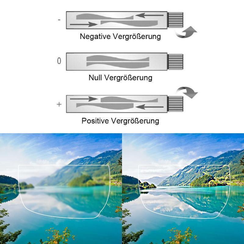 Rezeptfreie, verstellbare Lesebrille 
