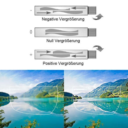 Rezeptfreie, verstellbare Lesebrille 