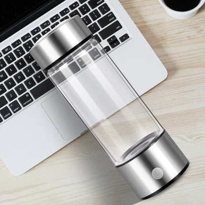Compact Alkaline Water Purifier Bottle with Ionizer