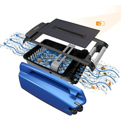 Efficient Automatic Pool Vacuum Cleaner System