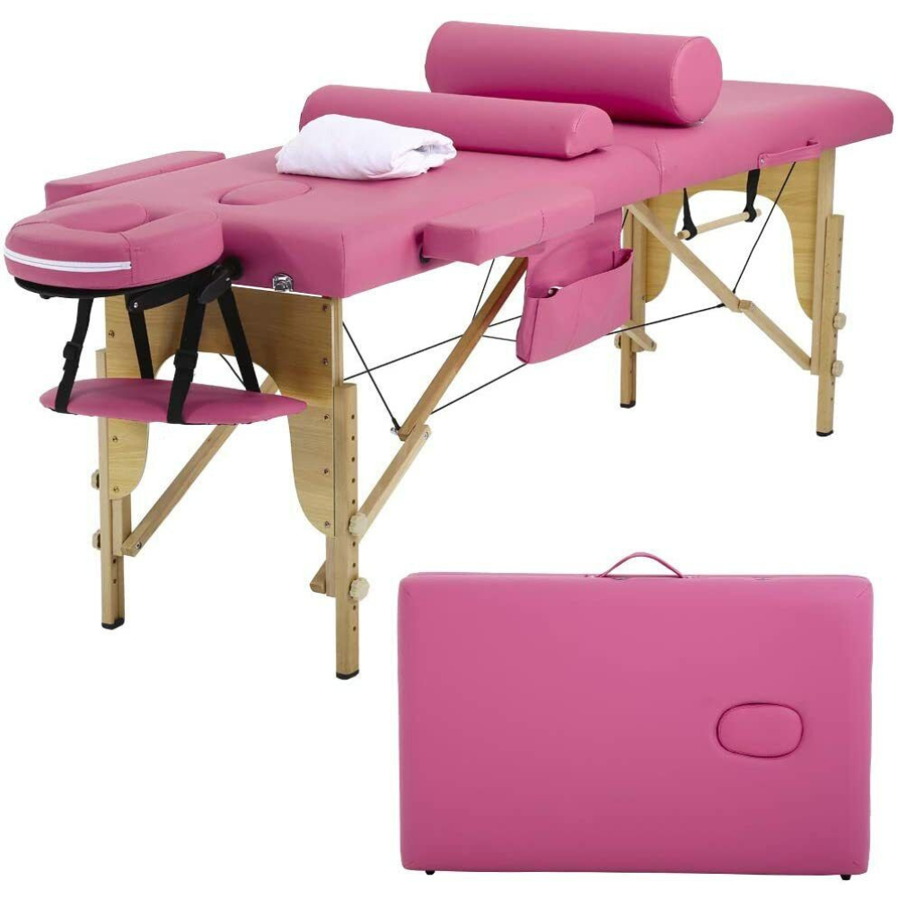 Sturdy Portable Massage Table Bed Set